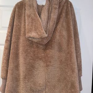 light brown bear coat